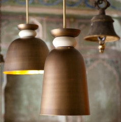 brass pendant light